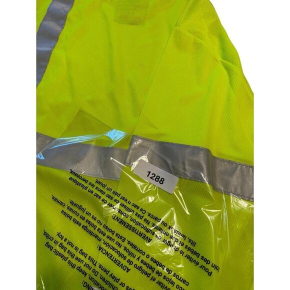 Tri-Mountain Reflective T-Shirt Size L Yellow/Silver NWT - Picture 8 of 8